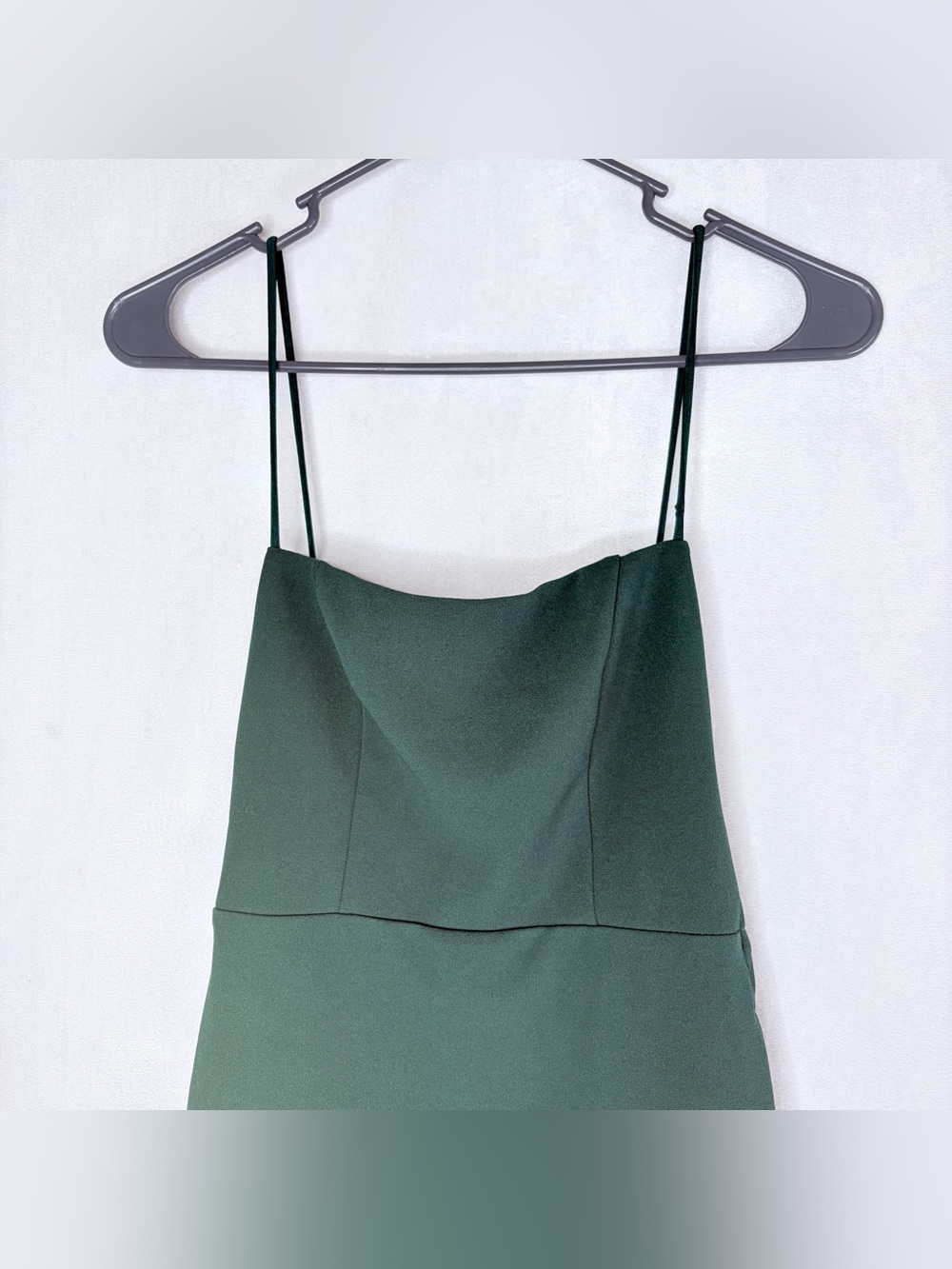 Hello Molly Dark Green Can’t Afford Me Midi Dress NWT - Picture 8 of 9